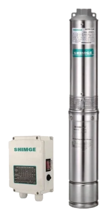 Pompe SHIMGE 4SP(m), pompe de forage immergée 4" série p