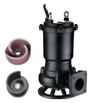 Pompe SHIMGE WQK, pompe dilacératrice pour eaux usées