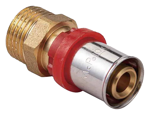 MCPOLOO MCJ21609(S16*M1/2), raccords métalliques et pex