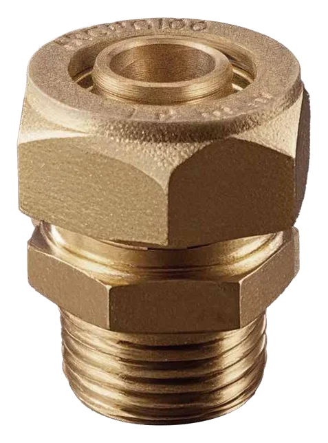 MCPOLOO MSE21604A(S16*M1/2), raccords métalliques et pex
